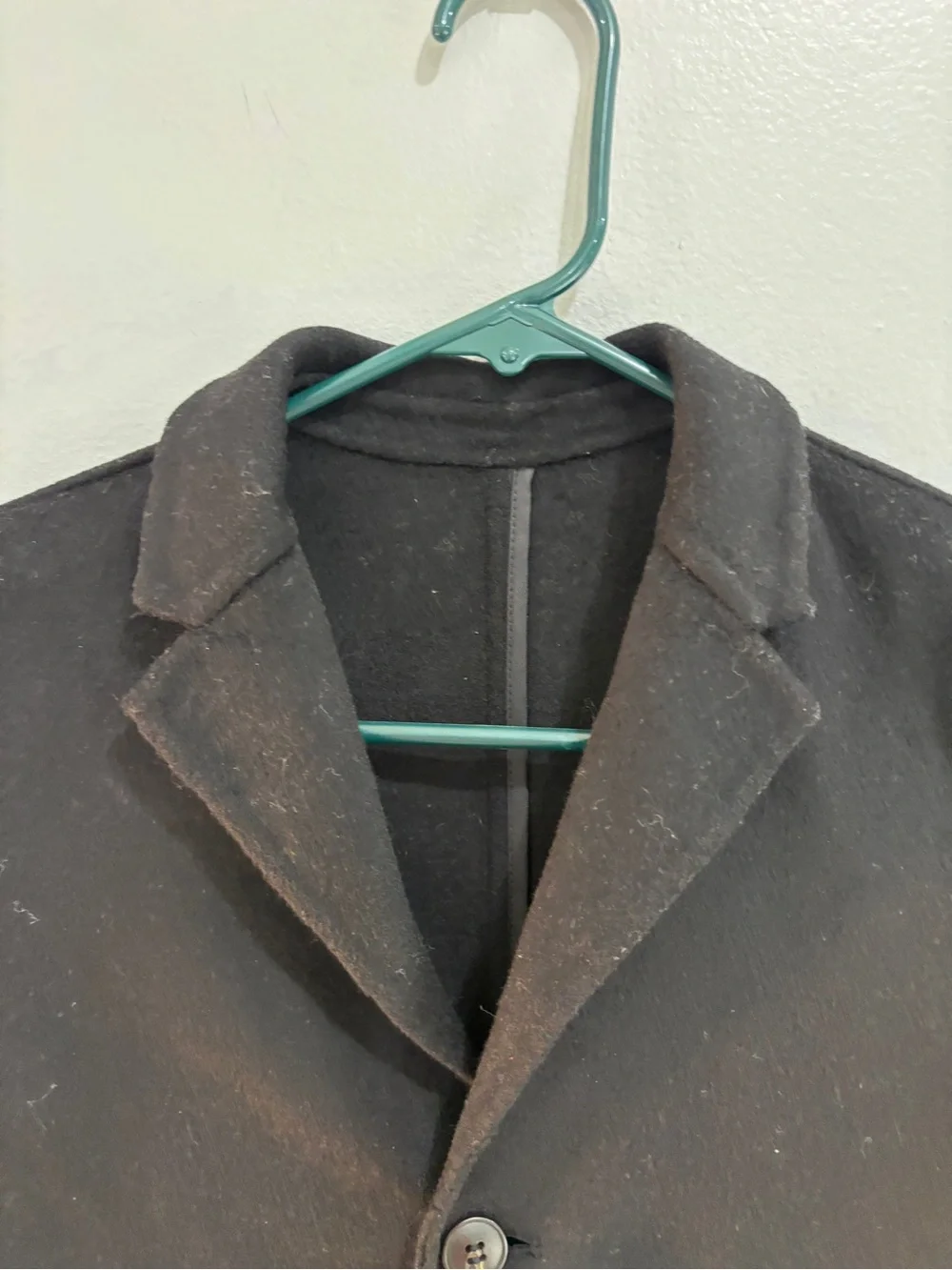 Zara Kid’s Black Wool Blend Coat Dress Coat Pea Coat Kid’s Size 8